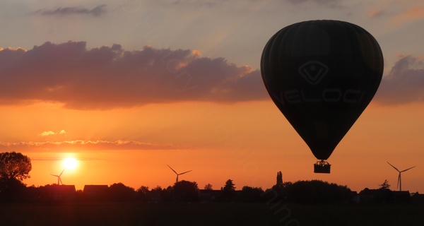 Belgique vue du ciel avec Ballonvaarten Dirk Lyssens