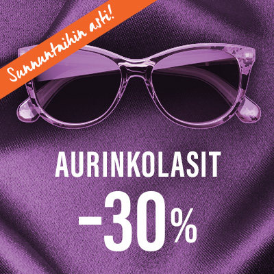 Aurinkolasit -30 %