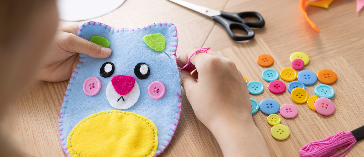 Send the children’s creativity on an adventure