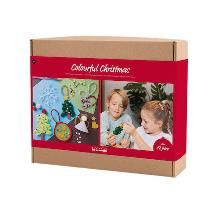 Ryhmäaskartelusetti Värikäs Joulu