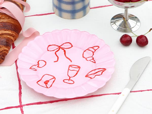 Porcelain and glass decoration (washable)