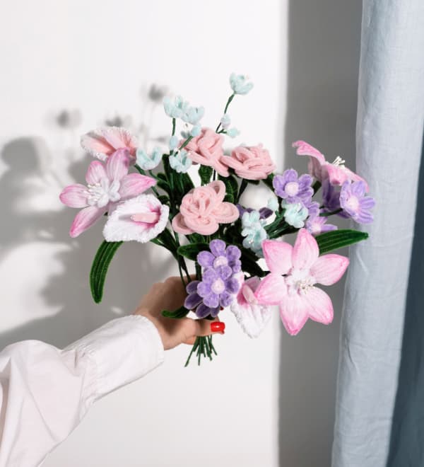 Craft Kit Pipe Cleaner Flowers