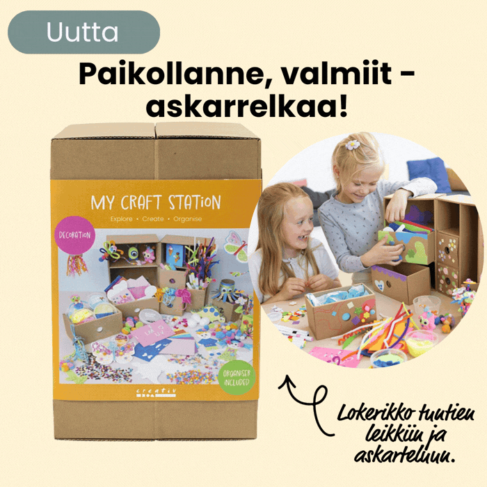 Craft Station – the kids’ own creative workshop