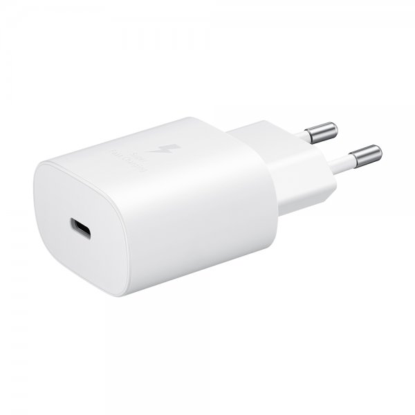 Image of Samsung Original Laddare 25W PD Adapter USB-C Vit