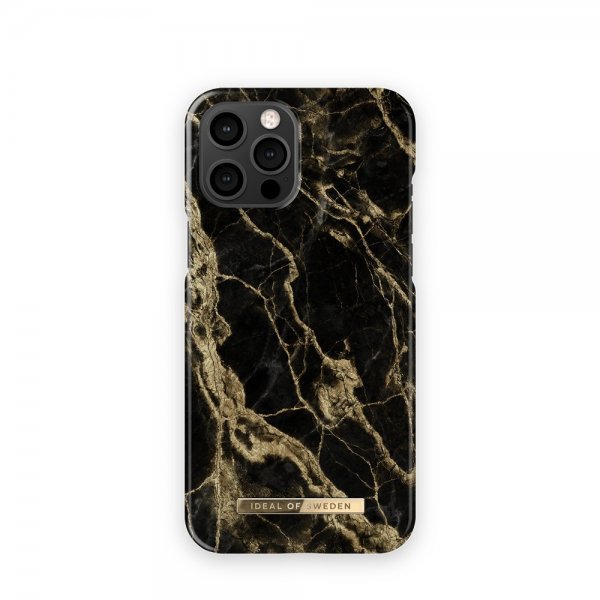 Image of Ideal of Sweden iPhone 13 Pro Max Skal Fashion Case Golden Smoke Marble