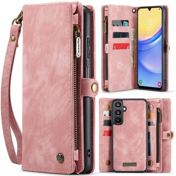 Image of CaseMe Samsung Galaxy A16 Fodral 008 Series Löstagbart Skal Rosa