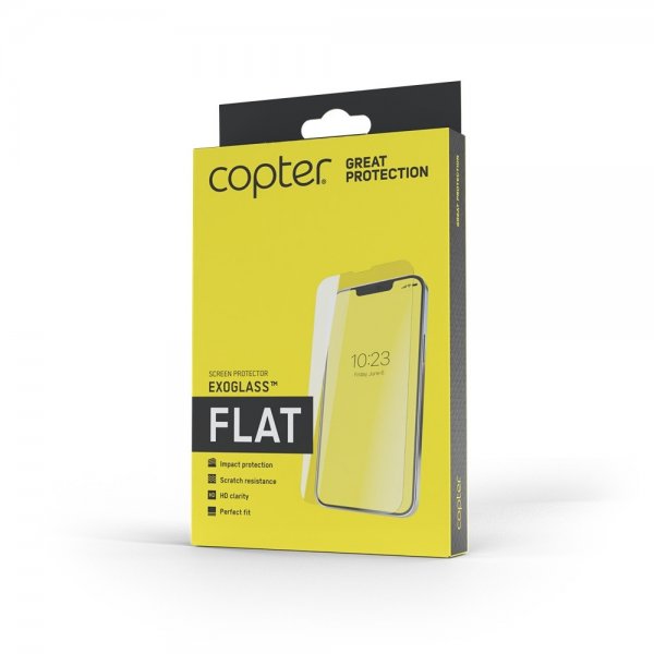 Image of Copter iPhone 17/iPhone 17 Pro Skärmskydd Exoglass Flat