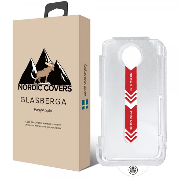 Image of Nordic Covers iPhone 13/13 Pro/14/16e Skärmskydd Glasberga EasyApply
