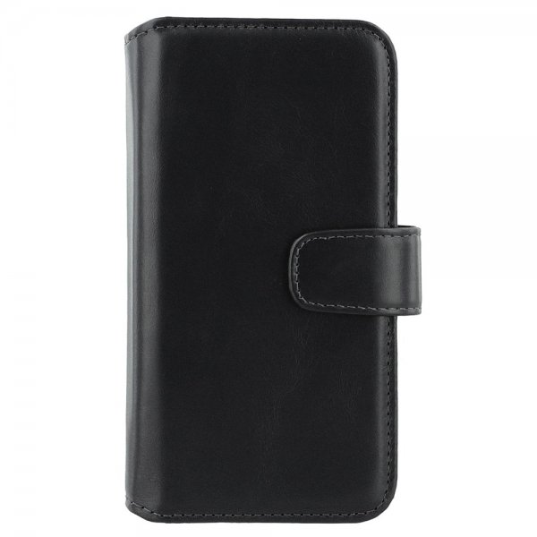 Image of Nordic Covers Samsung Galaxy S24/Galaxy S25 Fodral Essential Leather Raven Black