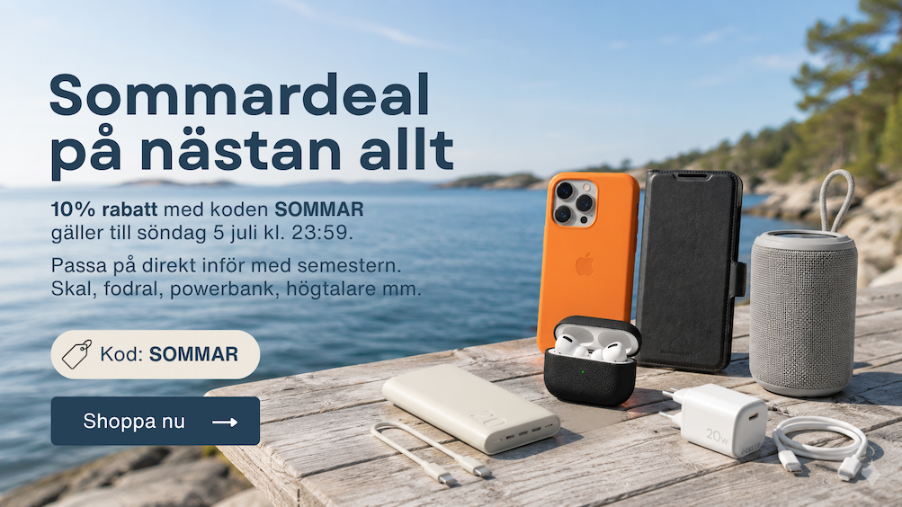 Mobiltillbehor pa brygga