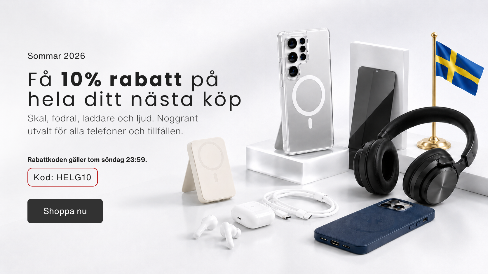 Mobiltillbehor pa brygga