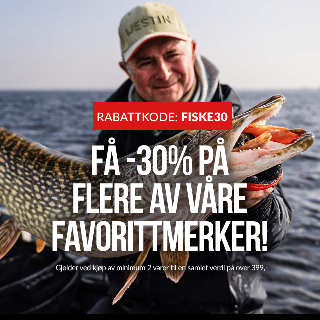 Rabattkode -30% på flere av våre favorittmerker