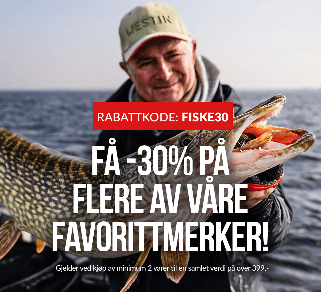 Rabattkode -30% på flere av våre favorittmerker