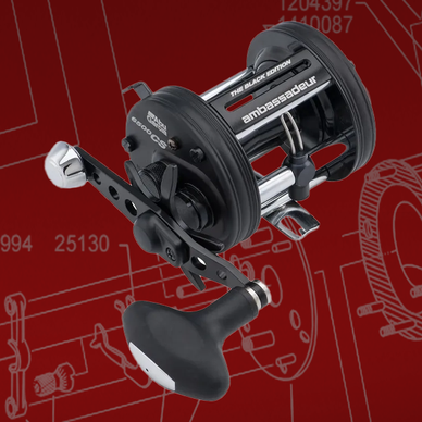 Ambassadeur 6500be Pro Rocket Black Edition - Høyresveiv