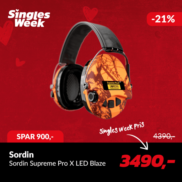 Sordin Supreme Pro X LED Blaze