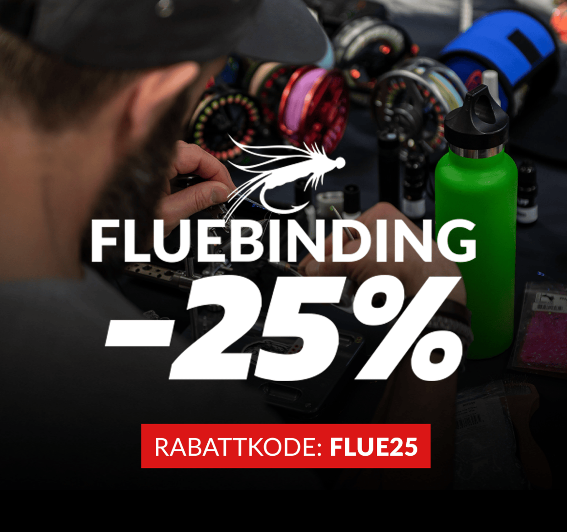 -25% på fluebinding*