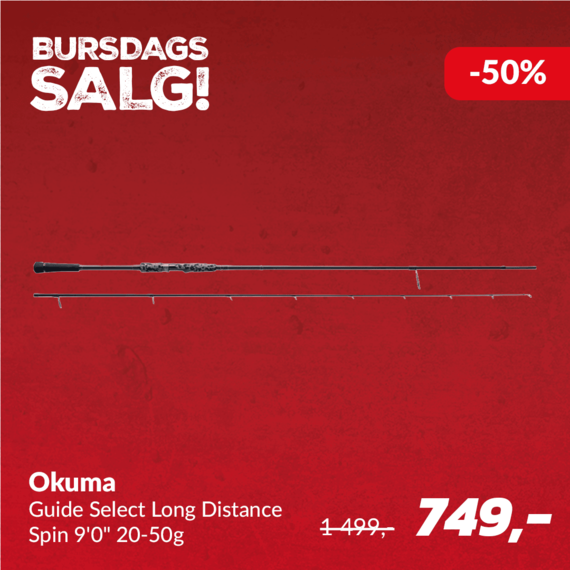 Okuma Guide Select Long Distance Spin 9'0" 20-50g