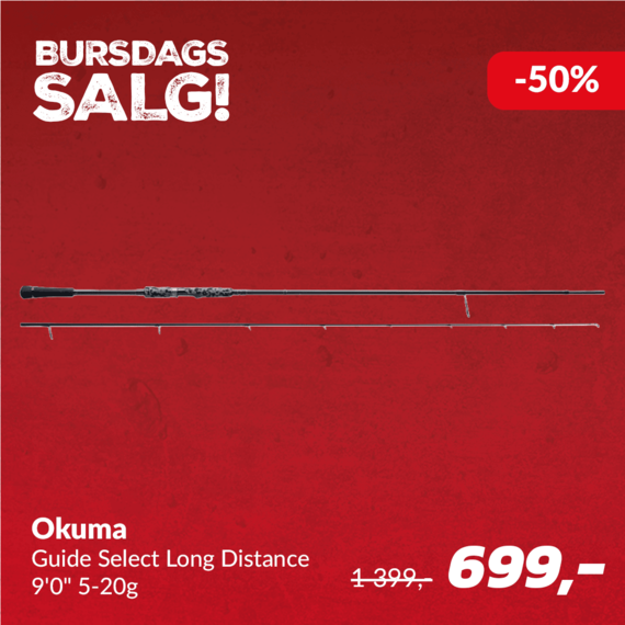 Okuma Guide Select Long Distance 9'0" 5-20g