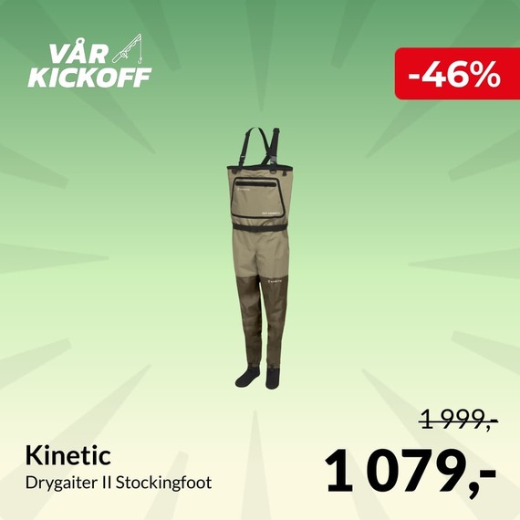 Kinetic Drygaiter II Stockingfoot