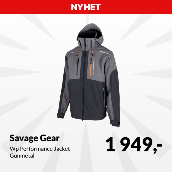 Savage Gear Wp Performance Jacket Gunmetal