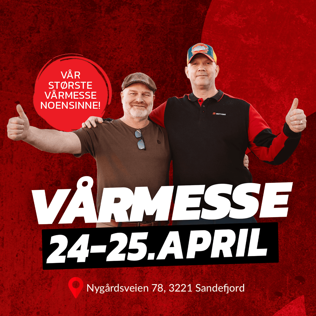 Vårmesse i Skitt Fiske-butikken&nbsp;