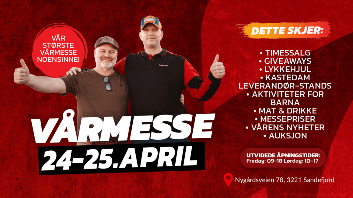 Vårmesse i Skitt Fiske-butikken&nbsp;