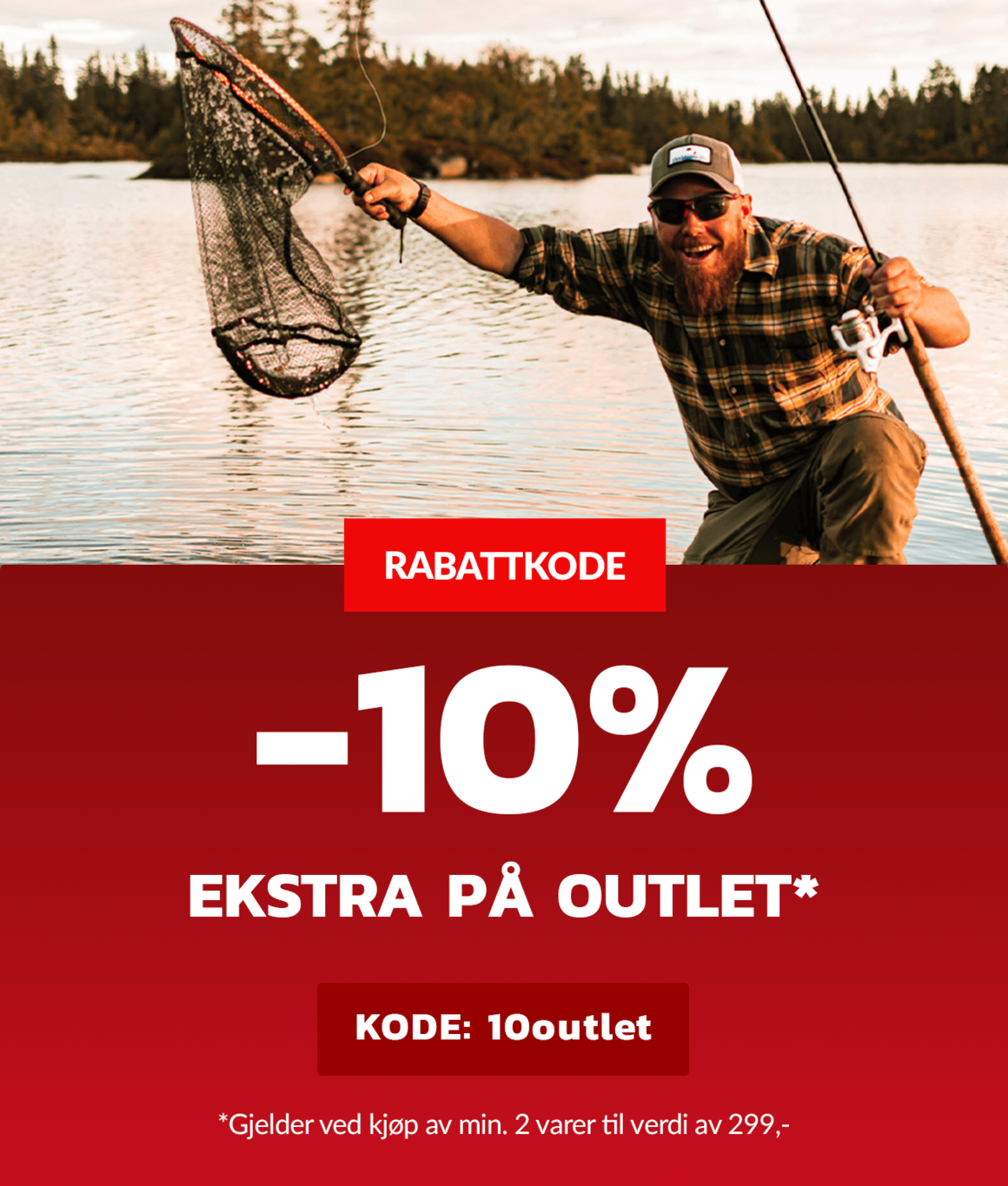 -10% ekstra på outlet