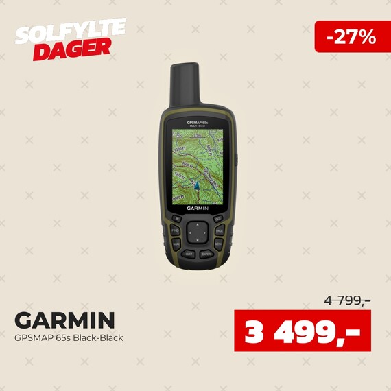 Garmin GPSMAP 65s Black-Black