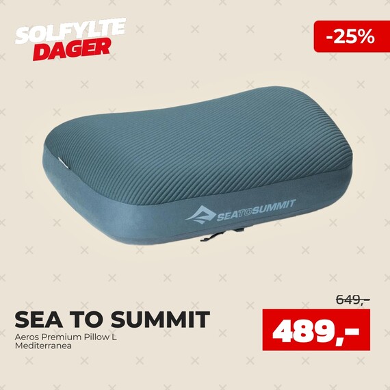 Sea To Summit Aeros Premium Pillow L Mediterranea