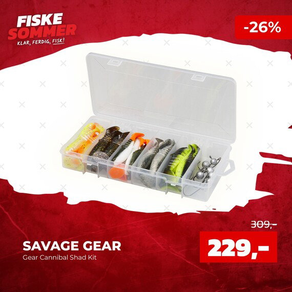 Savage Gear Savage Gear Cannibal Shad Kit