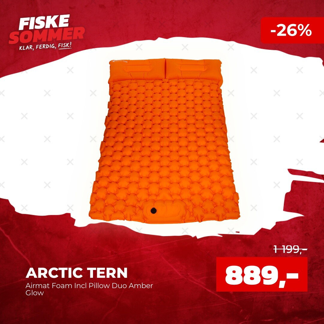 Arctic Tern Airmat Foam Incl Pillow Duo Amber Glow