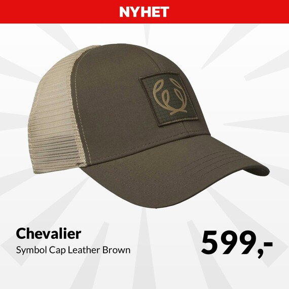 Chevalier Symbol Cap Leather Brown