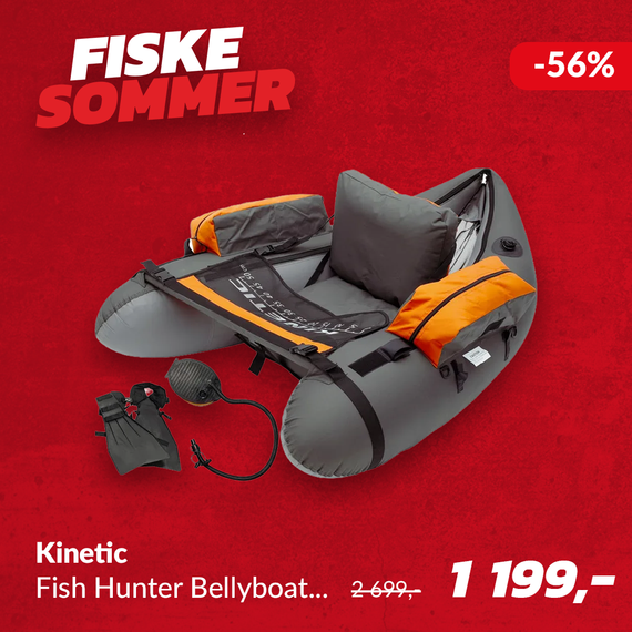 Kinetic Kinetic Fish Hunter Bellyboat Pakke