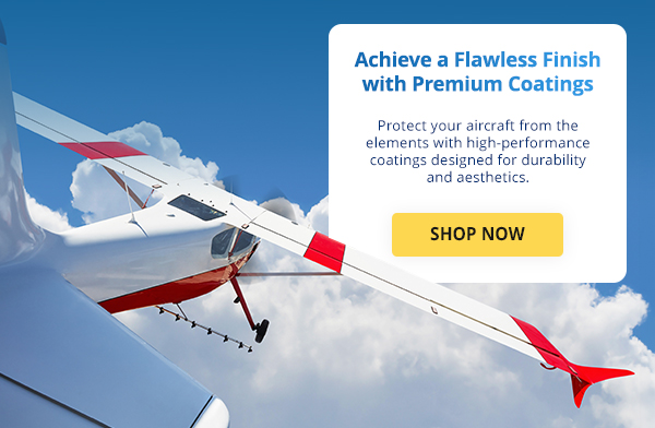 Achieve a Flawless Finish with Premium Aviation Paints & Primers  Protect your aircraft from the elements with high-performance coatings designed for durability and aesthetics.