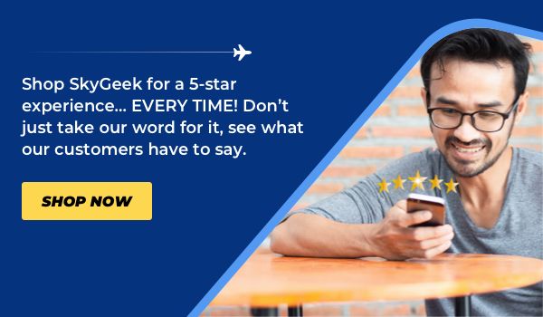 Shop Sky Geek for a 5-star experience every time! Don’t just take our word for it, see what our customers have to say. Shop now.