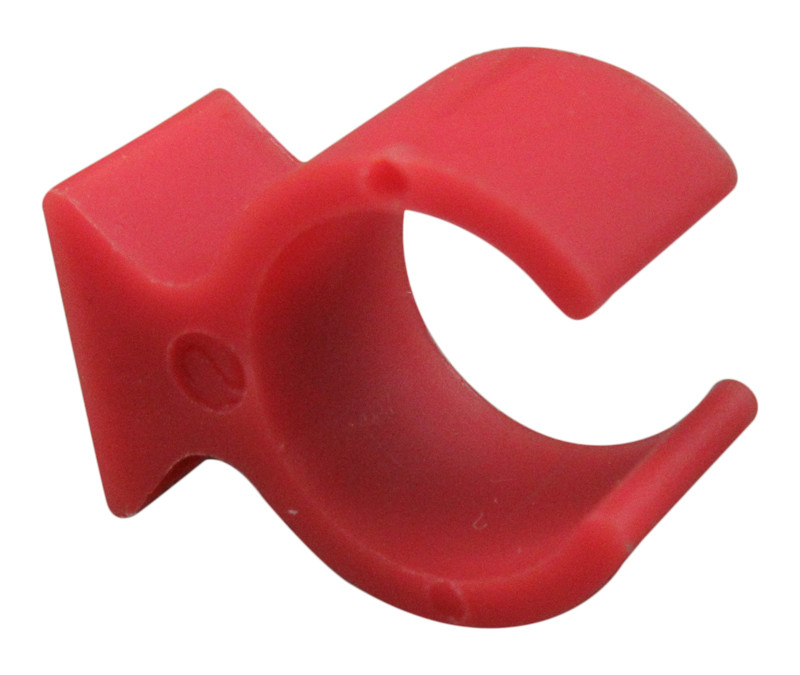 Image of Paco Plastics S4933959-501 FAA-PMA Red Circuit Breaker Lockout Ring without Tag