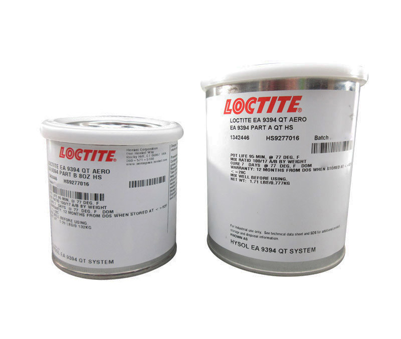 Image of Henkel LOCTITE® AERO EA 9394 Henkel Standard Testing Epoxy Adhesive - Quart Kit