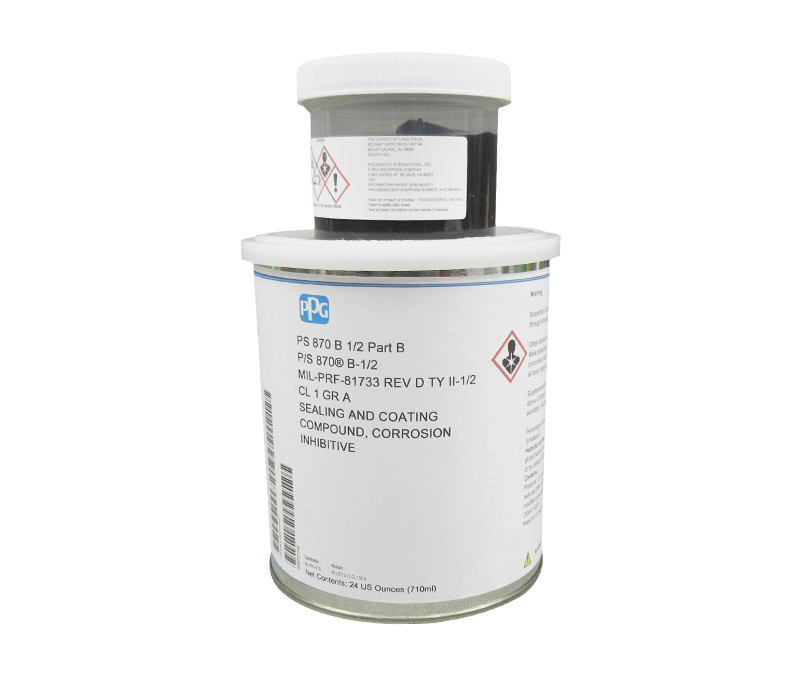 Image of PPG® P/S 870 B-1/2 MIL-PRF-81733 Type II, Class 1, Grade A Spec Corrosion Inhibitive Sealant - Quart Kit
