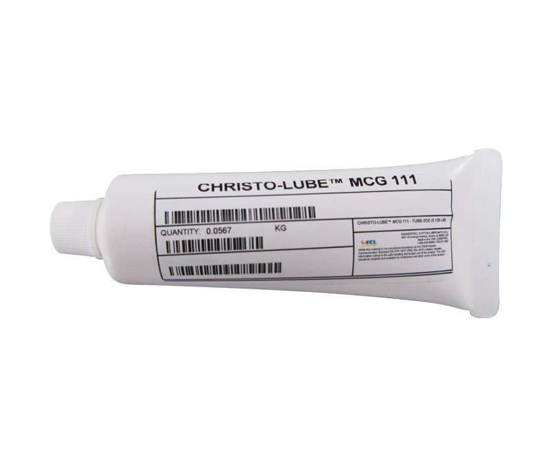 Image of CHRISTO-LUBE® MCG 111 White MIL-PRF-27617G TYPE I, II & III Spec Aircraft & Instrument Grease - 2 oz Tube