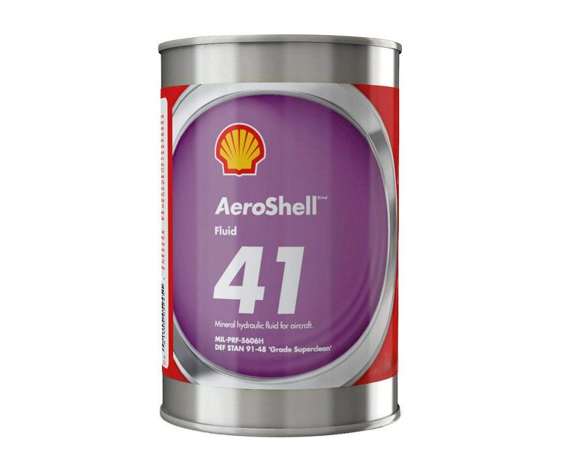 Image of AeroShell™ Fluid 41 Mineral Aircraft Hydraulic Fluid - Quart Can