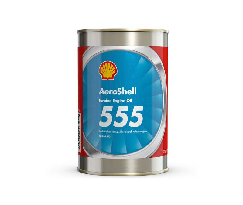 Image of AeroShell™ Turbine Oil 555 Synthetic Turbine Engine Oil - Quart Can