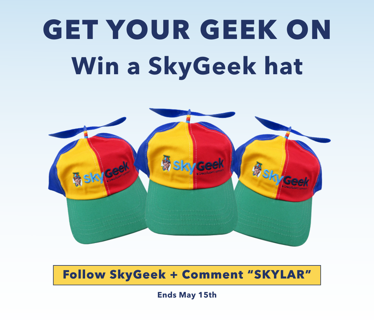 Get Your Geek On with a Free SkyGeek Hat