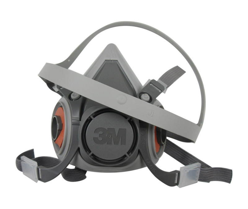Image of 3M™ 6200 Medium Half Facepiece Reusable Respirator - 24/Pack