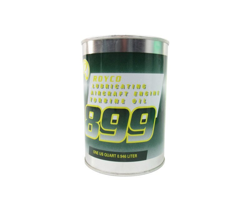 Image of ROYCO® 899 Clear MIL-PRF-23699G C/I Spec Corrosion Inhibited Synthetic Gas Turbine Engine Oil - Quart Can
