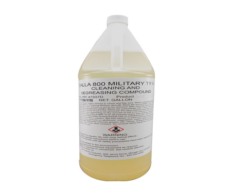 Image of Zip-Chem® 009446 Calla® 800 Military Aircraft Heavy-Duty Cleaner & Degreasing Compound - Gallon Jug
