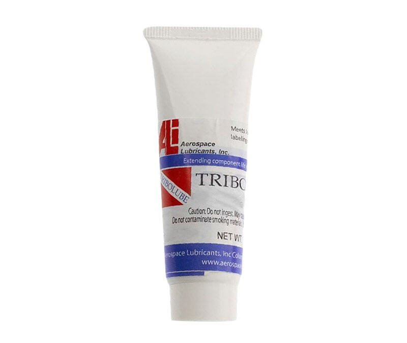 Image of Aerospace Lubricants Tribolube® 15 White MIL-PRF-27617G Type IV Spec Fluorinated Polyether Grease - 2 oz Tube