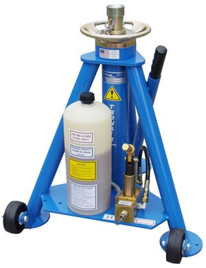 Image of Tronair® 02-0526C0110 Blue Hydraulic Aft Jack (5 ton) (CE)