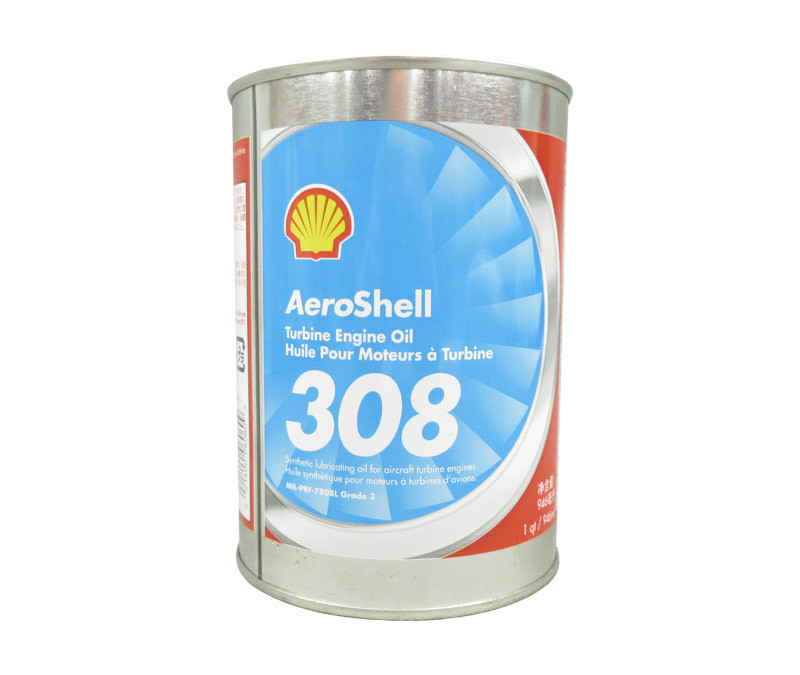Image of AeroShell™ Turbine Oil 308 Synthetic Turbine Engine Oil - Quart Can
