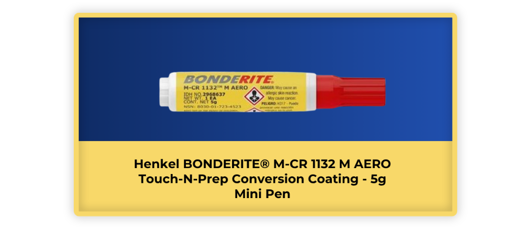 Henkel BONDERITE® M-CR 1132 M AERO Touch-N-Prep Conversion Coating - 5g Mini Pen Image