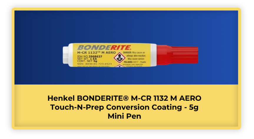 Henkel BONDERITE® M-CR 1132 M AERO Touch-N-Prep Conversion Coating - 5g Mini Pen Image